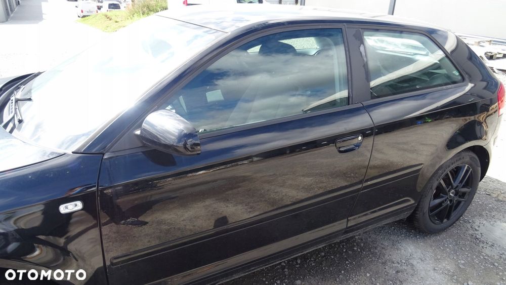 audi a3 8p drzwi lewy przód 3d ly9b 06r - 1