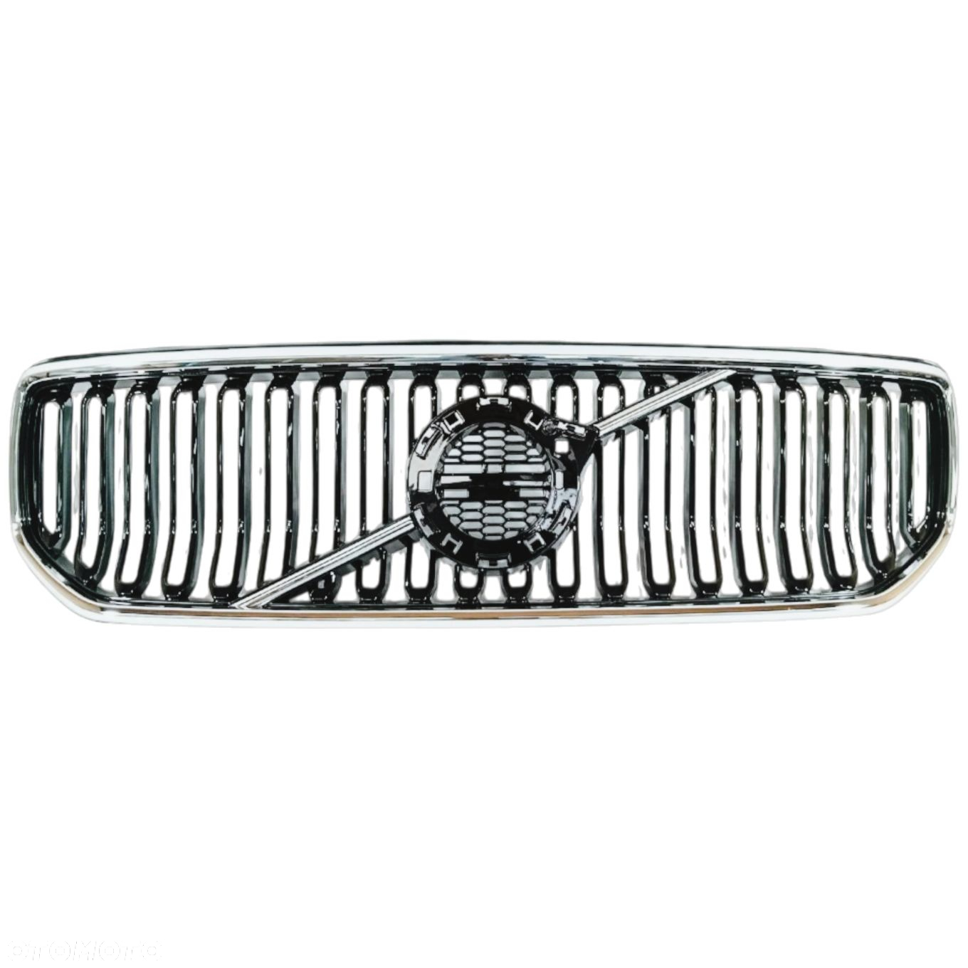 VOLVO XC40 2017+ ATRAPA KRATKA ŚRODKOWA CHŁODNICY GRILL 31457342 CHROM - 5