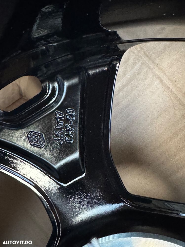 Vând jante originale Renault pe 17” noi bicolore - 5