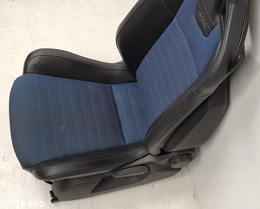 FOTEL KIEROWCY LEWY PRZÓD SKÓRA RECARO OPC KUBEŁKOWY OPEL CORSA D 3D EUROPA - 5