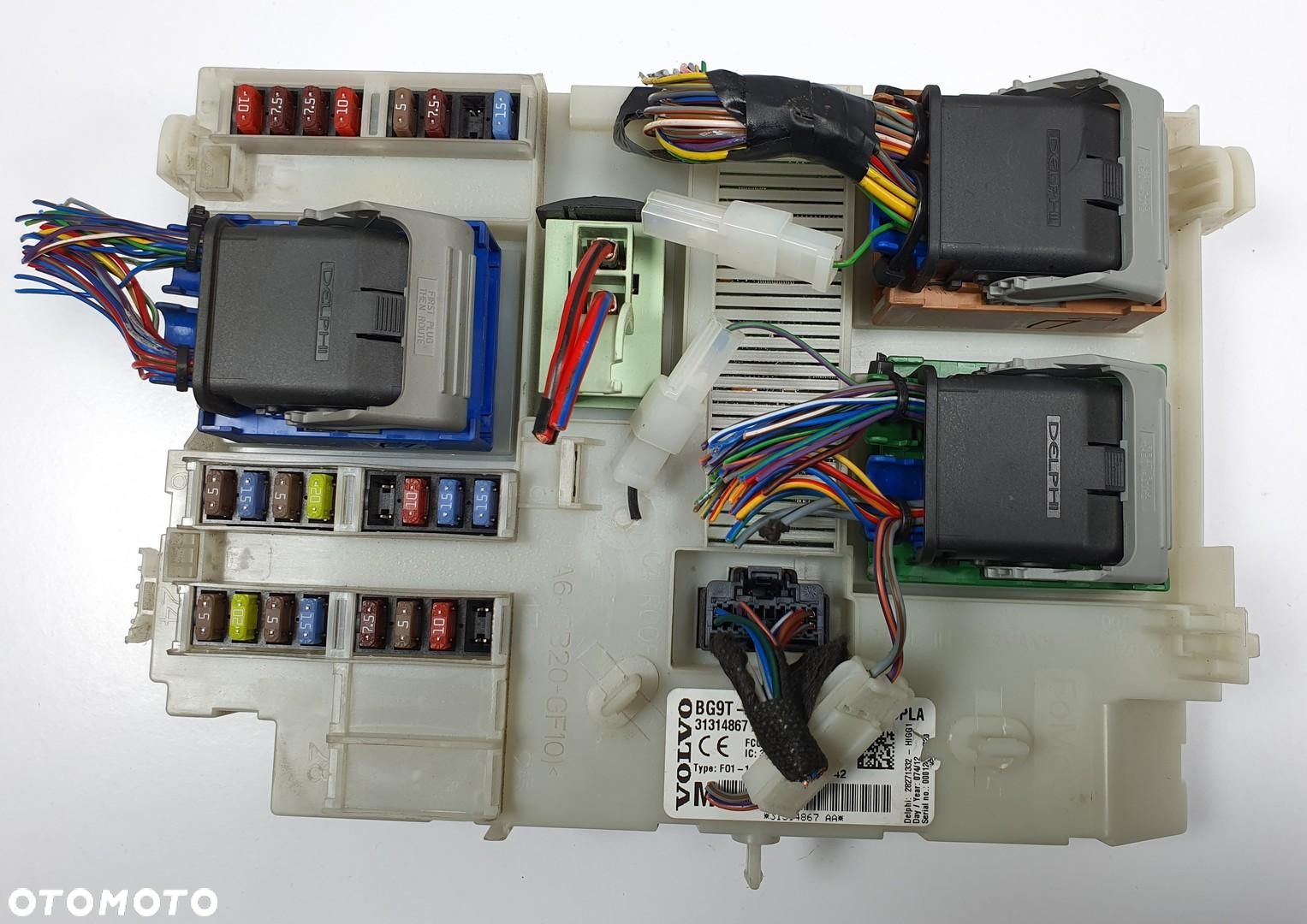 MODUŁ STEROWNIK BSI VOLVO V70 III 31314867 BG9T-14C256-HA - 2