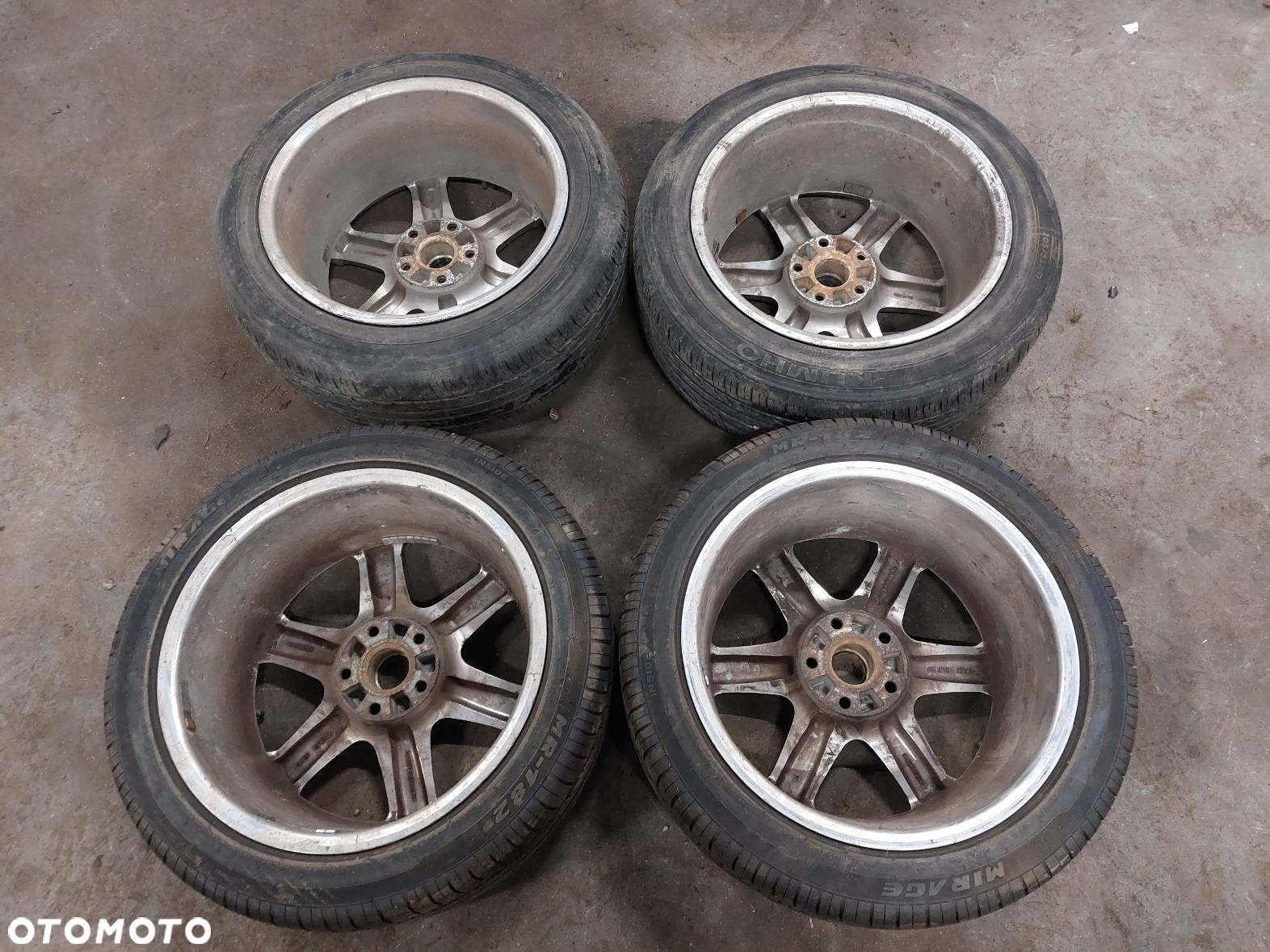 KOŁA KOMPLET FELGI OPONY LETNIE BBS 5X112 8Jx17 ET32 FI57,1 225/45R17 - 8