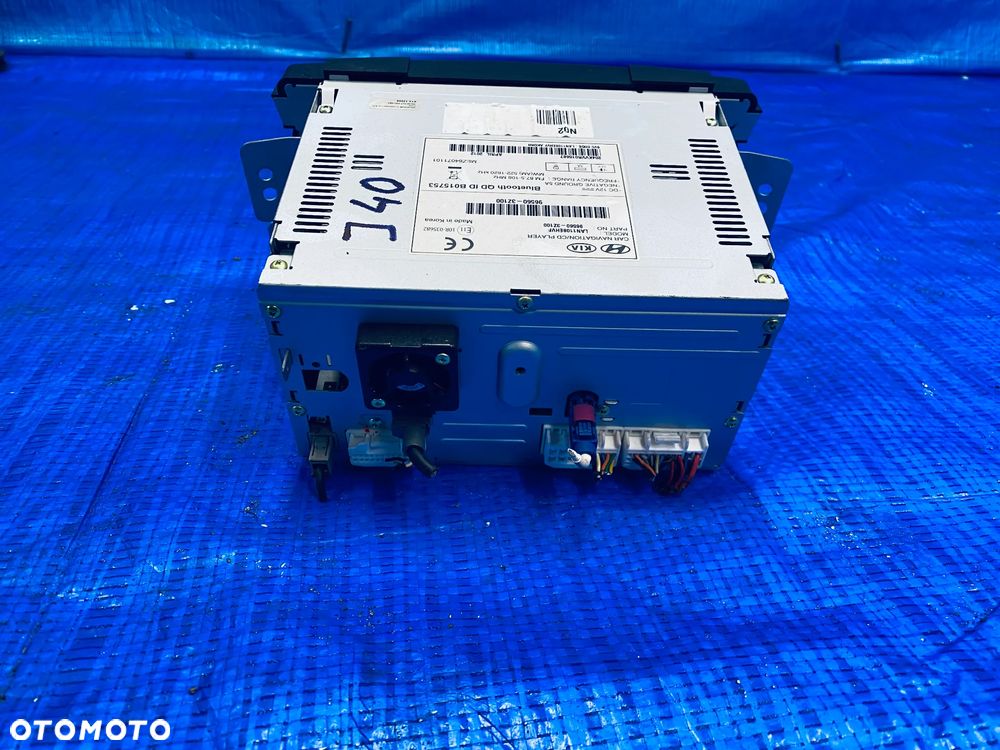 CZYTNIK RADIA NAWIGACJA RADIO HYUNDAI I40 2011- ; 96560-3Z100  965603Z100 RADIOODTWARZACZ ORYGINAŁ - 9