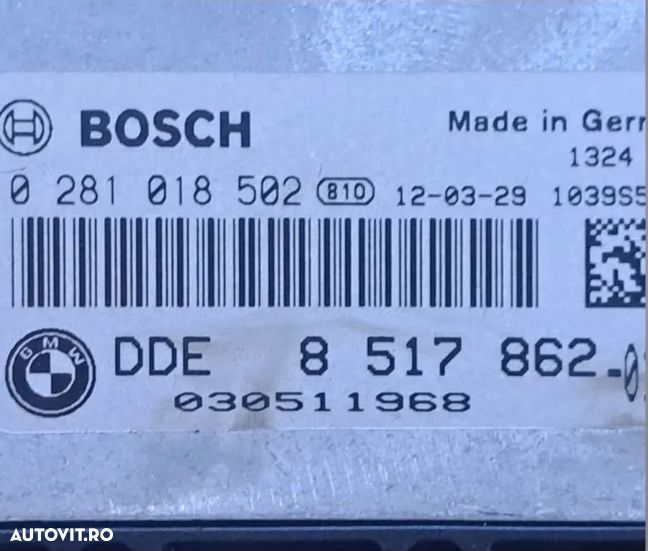 Modul calculator ECU motor bmw F20 F21 F22 F30+LCI F31+LCI F34 F32 F33 F36 F10+LCI F11+LCI F25 - 3