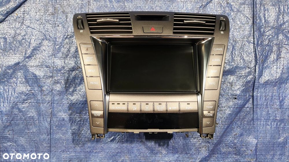 RADIO NAWIGACJA WYŚWIETLACZ PANEL KLIMATYZACJI KRATKA NAWIEU LEXUS LS IV LS460 LS600H - 1