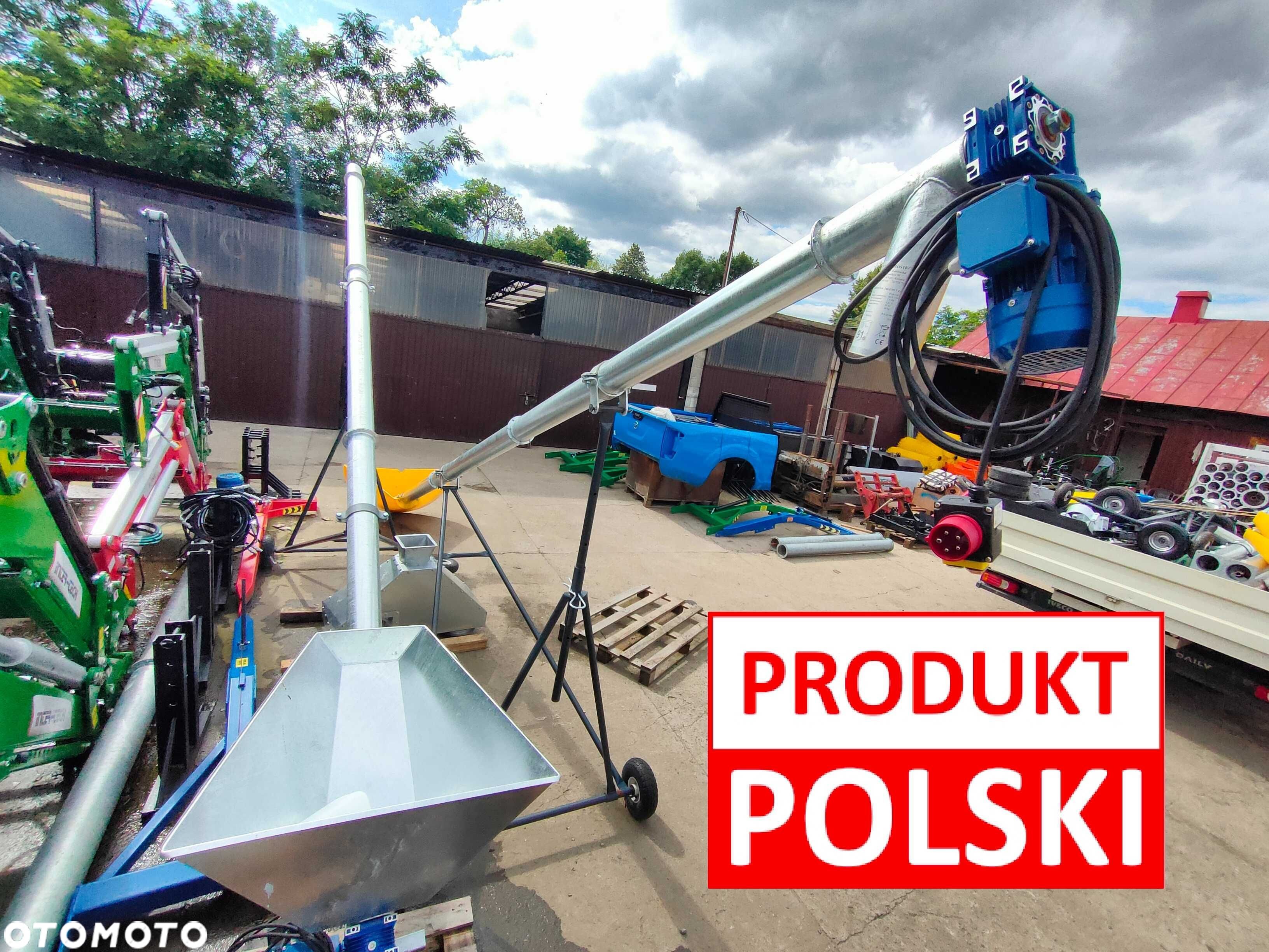 Przenośnik ślimakowy żmijka do zboża 4m 5m 6m 8m 10m nowa - 8