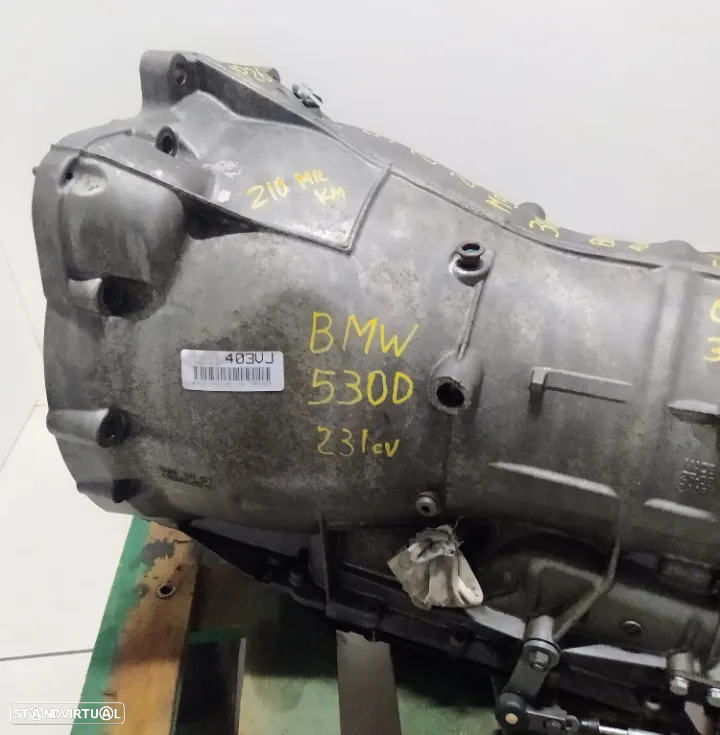 Motor Bmw 530D 231cv E60 M57 306D3 bloco aluminio caixa velocidades 6HP26 - 16
