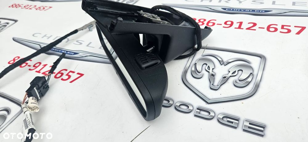 Chrysler Pacifica 2016- Lusterko wsteczne Lusterko wewnętrzne Obudowa lusterka Kompletne ASSIST 911 instalacja lusterka P68234179AG - 13