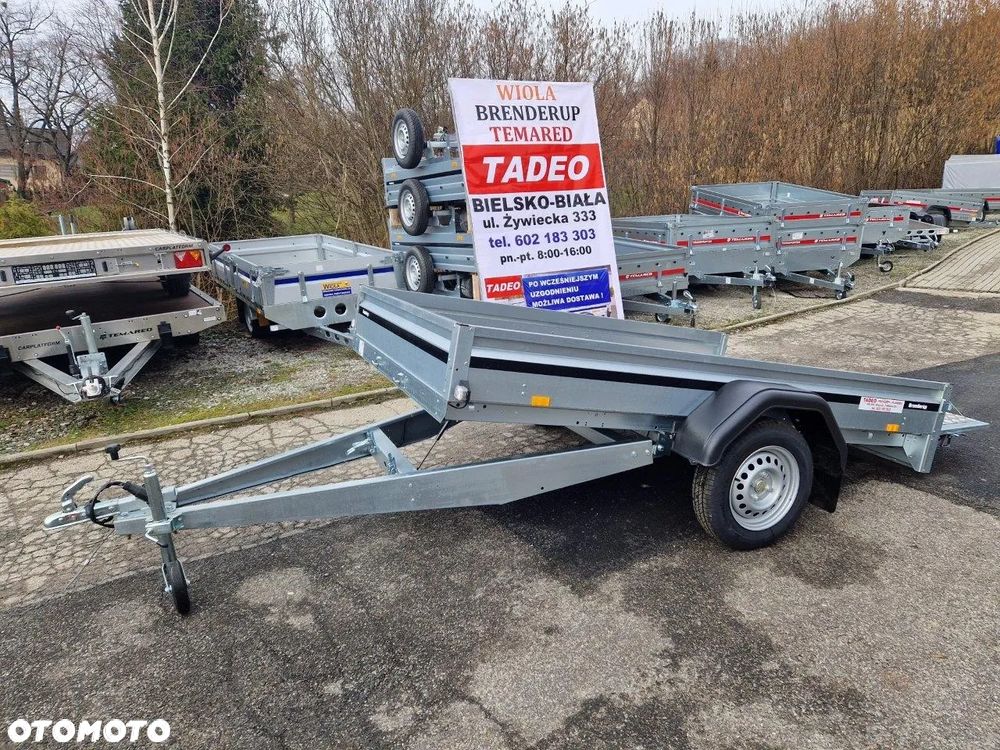 Brenderup 2260WSUB750 TILT pod quady + koło podporowe - 3