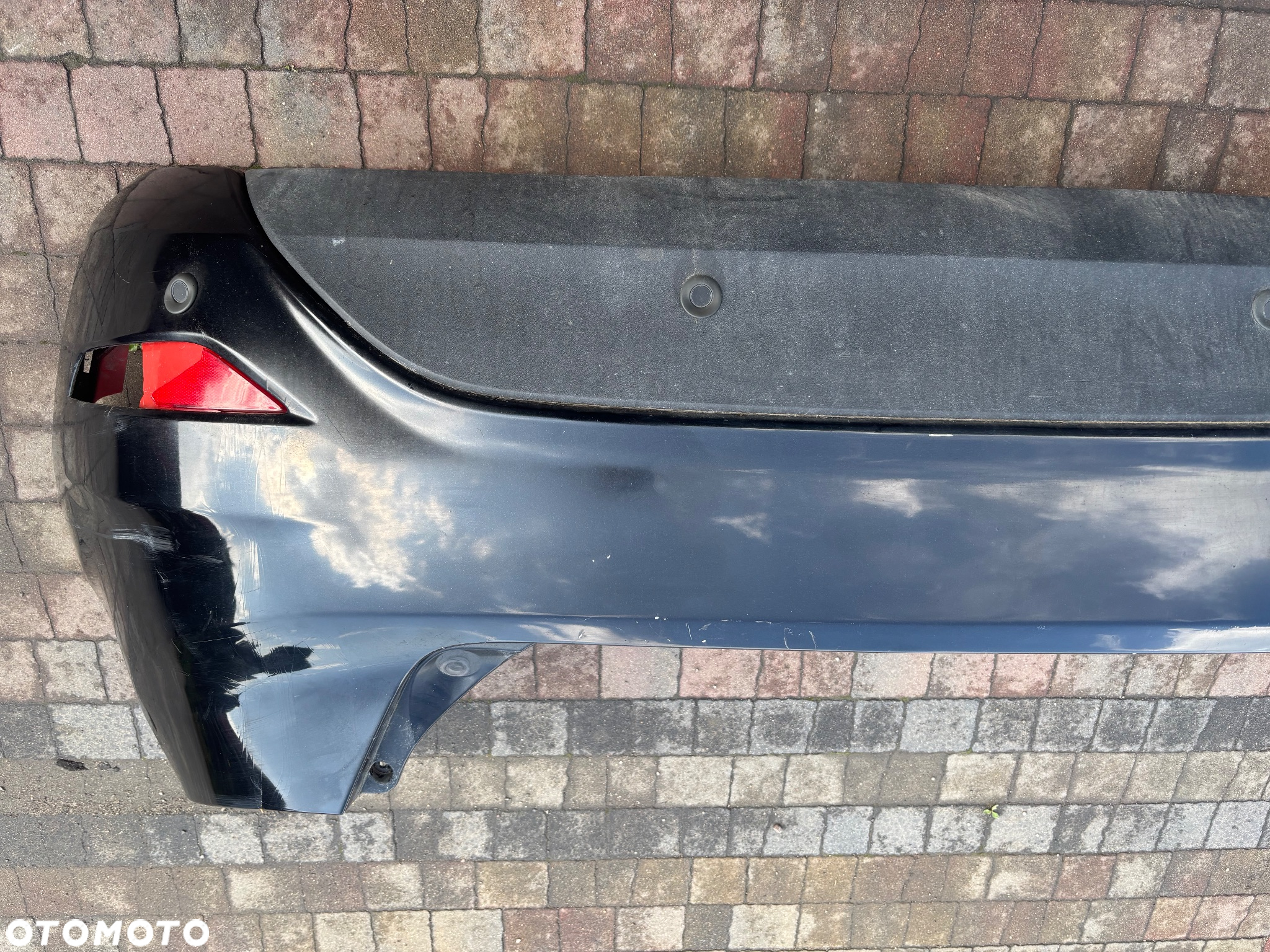FORD FIESTA MK7 ZDERZAK TYL TYLNY D9 PDC KOMPLETNY - 6