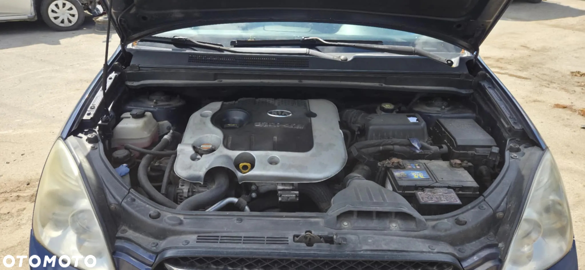KIA CARENS III radio oryginał fabryczne - 4