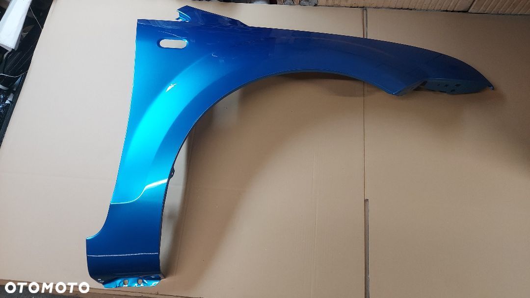 FORD FOCUS MK2 II 04-08rok błotnik prawy G3 AQUARIUS BLUE Metalik CYNK - 1