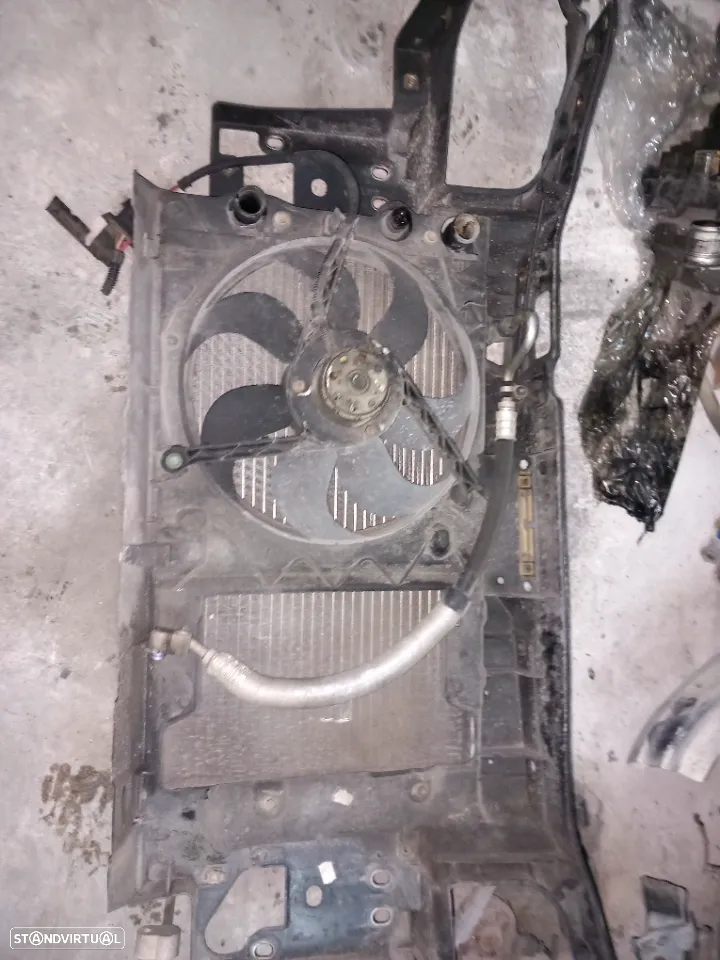 Frente fibra com radiadores e ventilador vw polo 6n2 1.0mpi - 2