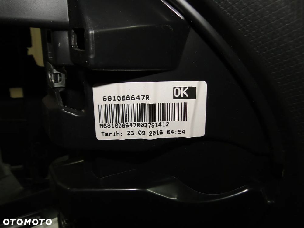 RENAULT CLIO IV 4 DESKA KONSOLA PODUSZKI AIRBAG PASY KOMPLET ORYGINAŁ EUROPA - 33
