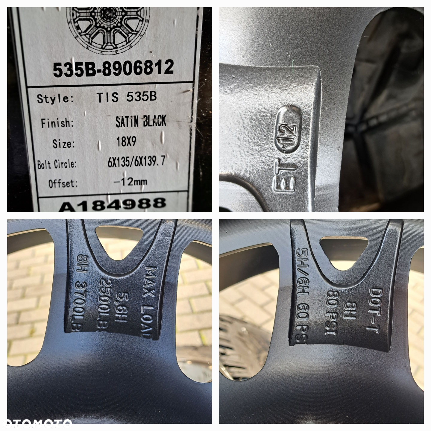 felgi 18 9 6x135 6x139.7 f150 ford Raptor - 7