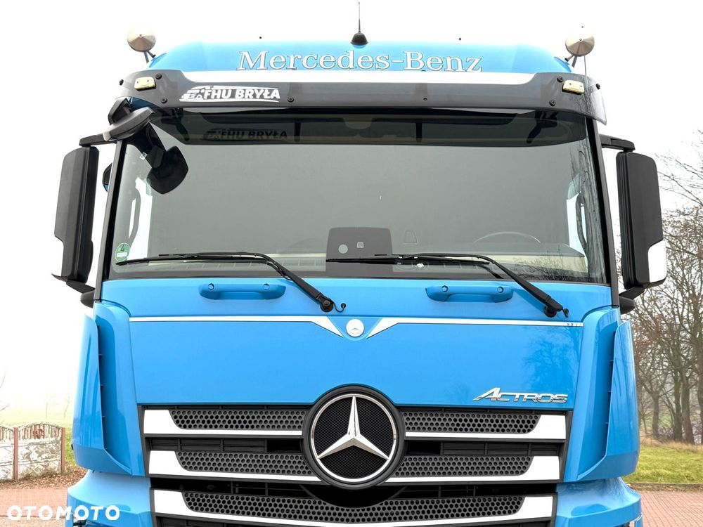 Mercedes-Benz ACTROS 1833 / FIRANKA/ WINDA / NOWY TACHOGRAF G2V2 / NOWE OPONY / 19PALET / 8TON ŁADOWNOŚCI / AUTOMAT / DUŻY SILNIK  / SYPIALKA / SERWISOWANY / 2018 / JAK NOWY  / - 4
