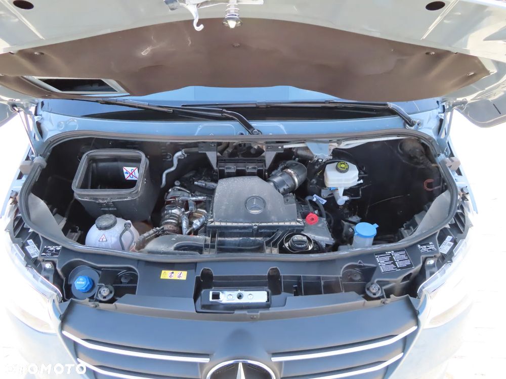 Mercedes-Benz Sprinter 519 CDI 190 KM Skrzynia Otwarta 4313 mm Długa 8.E.Palet Rozstaw Osi 4325 mm DMC 3500 Kg Ładowność 926 Kg WZMACNIANY HAK 3500 Stan Jak Nowy POLECAM - 12