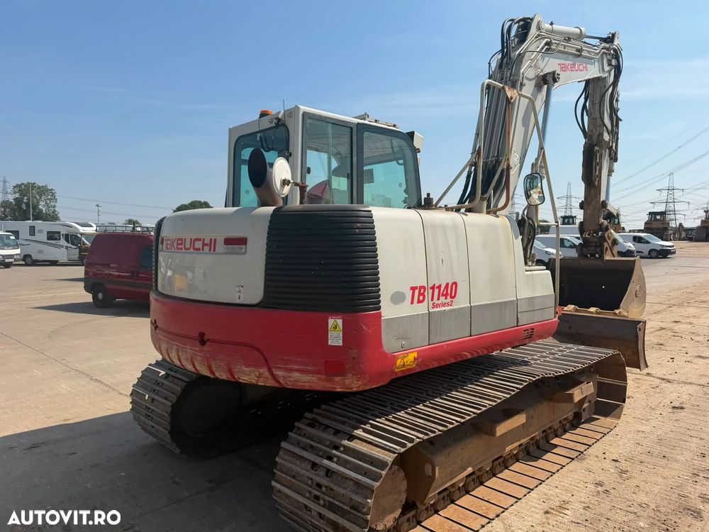 Takeuchi TB1140 Mini excavator pe șenile - 2