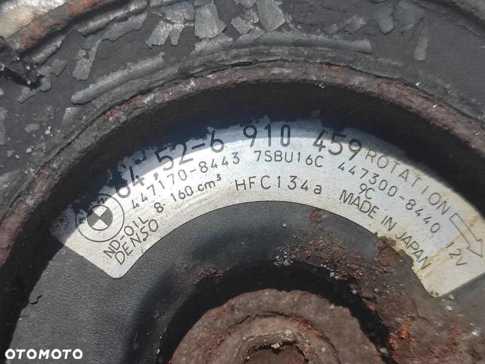 BMW E38 E39 E46 3.0d 2.0i 2.5i 3.0i Sprężarka klimatyzacji 7SBU16C 6910459 - 5