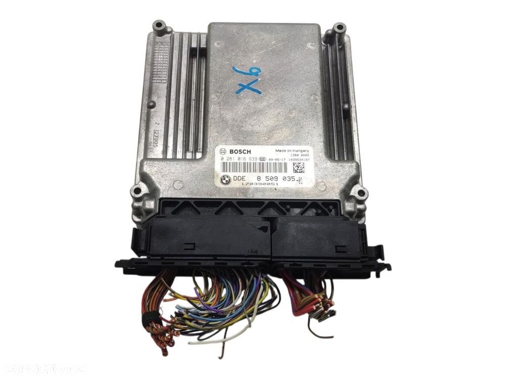 STEROWNIK KOMPUTER SILNIKA BMW X6 E71 3.0D 2007-2012 8509035 - 1