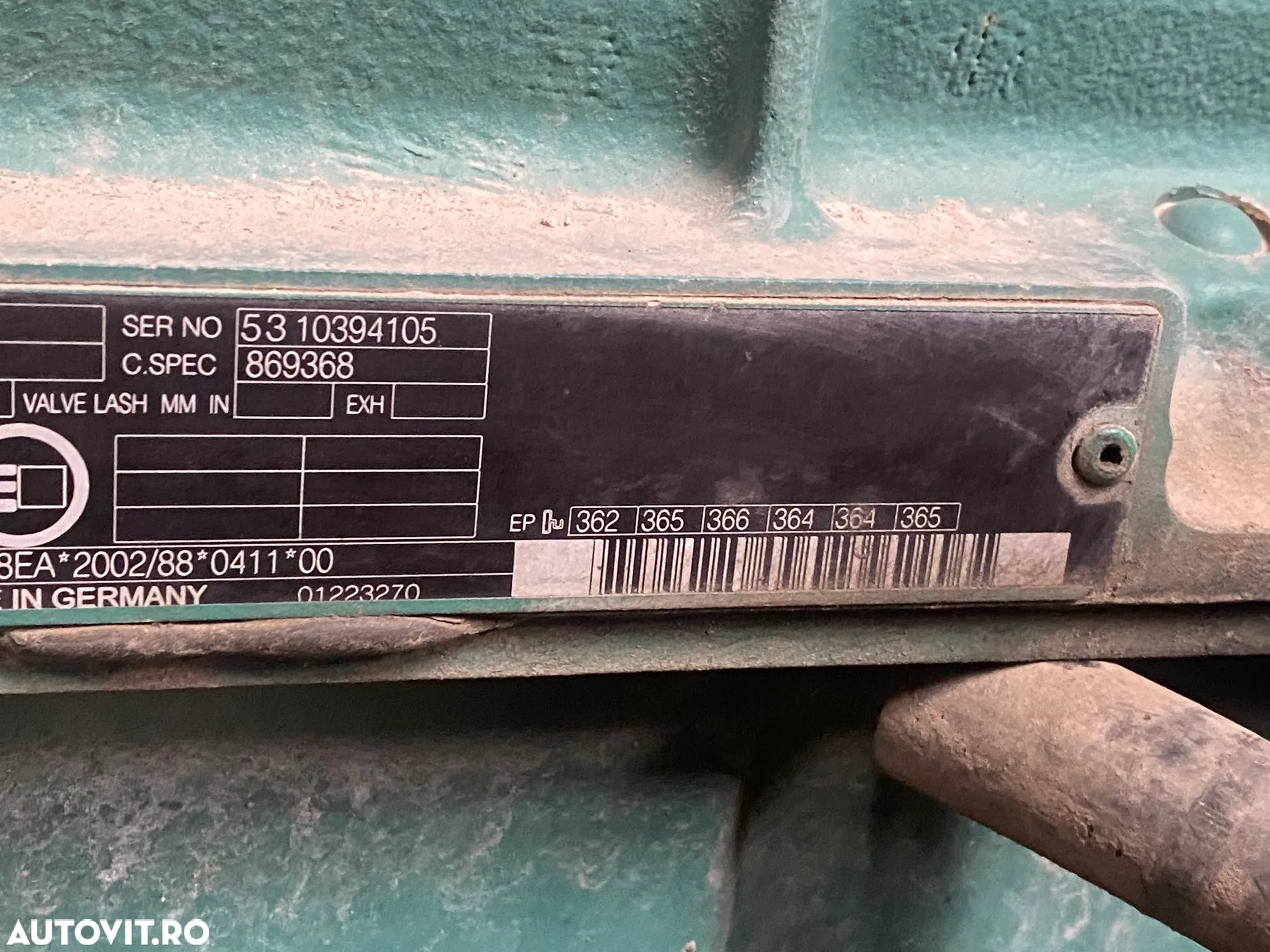 Motor Volvo Penta ca NOU - Model TAD 733 GE 302 CP - Yaht / Barca / Incarcator frontal / Excavator / Generator / Utilaje de constructie - 7