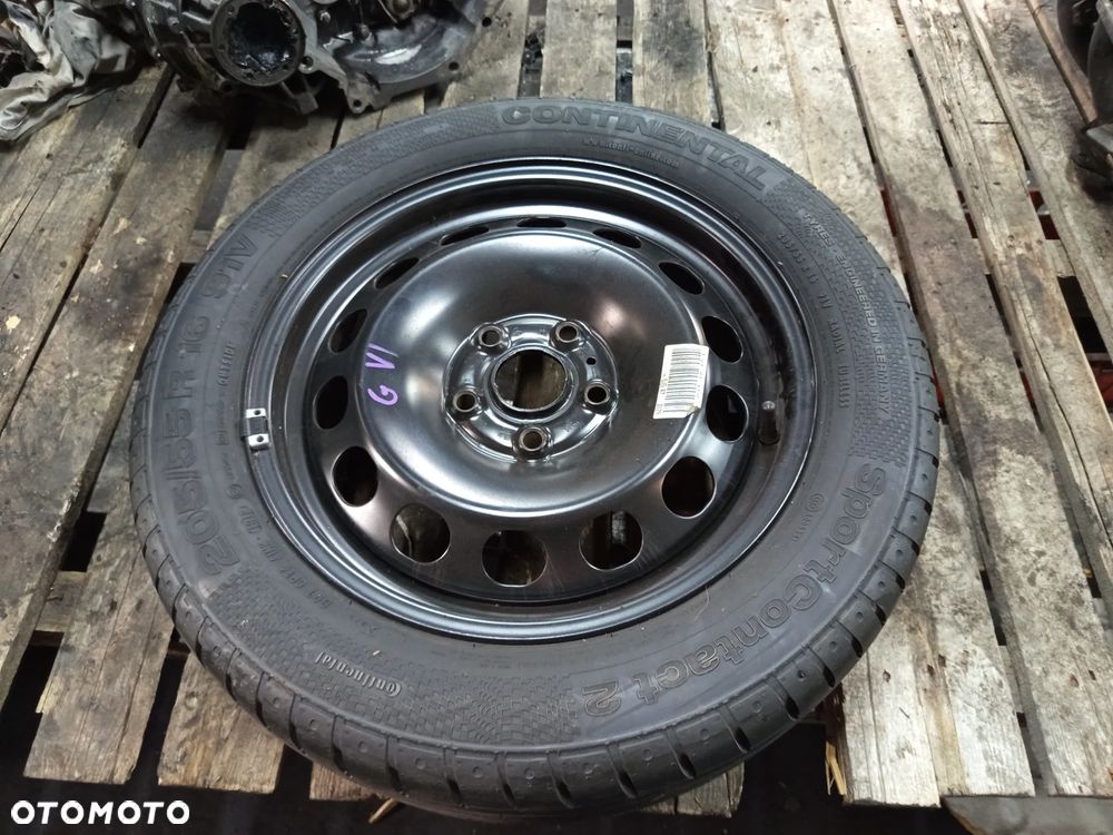 KOŁO DOJAZDOWE VW GOLF VI 16' 5x112 ET50 - 1