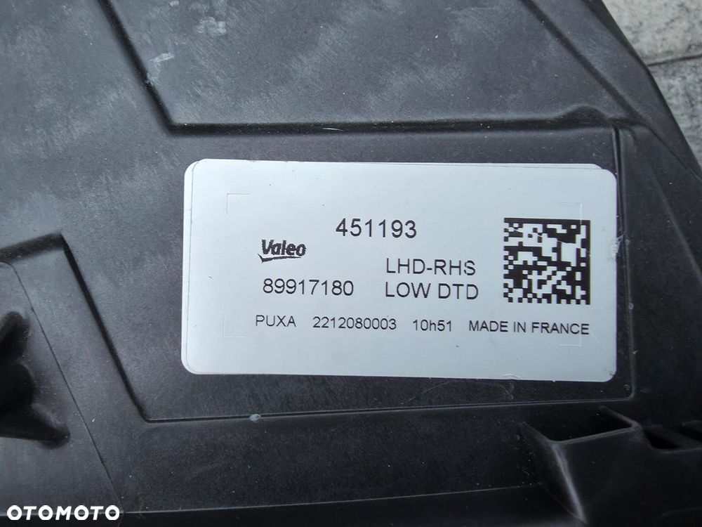 RANGE ROVER EVOQUE 2 II L551 Kompletna Lampa prawa przód Full Led LOW Led K8D2-13W029-BF - 9