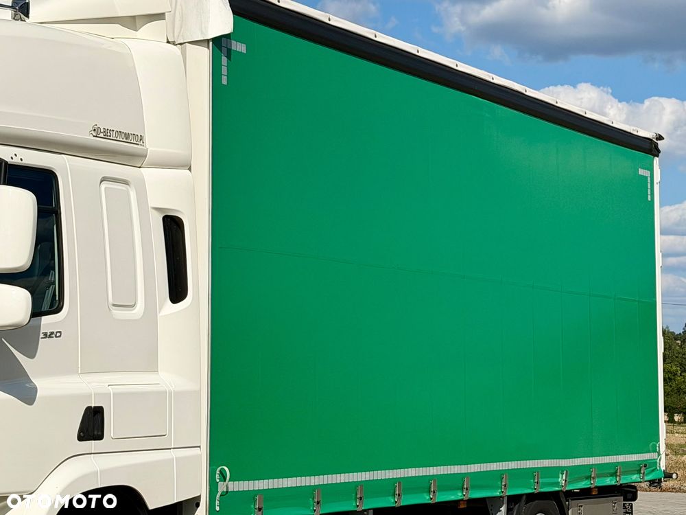 DAF CF 320 / FIRANKA / 18 EUROPALET / 280 TYŚ KM / AUTOMAT / SYPIALKA / DACH ZSUWANY / 2018 ROK - 16