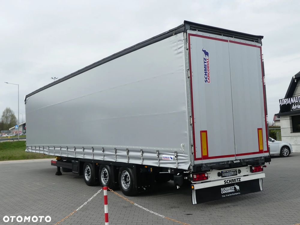 Schmitz Cargobull FIRANKA / MEGA / IDEALNY STAN / OŚ PODNOSZONA / - 6