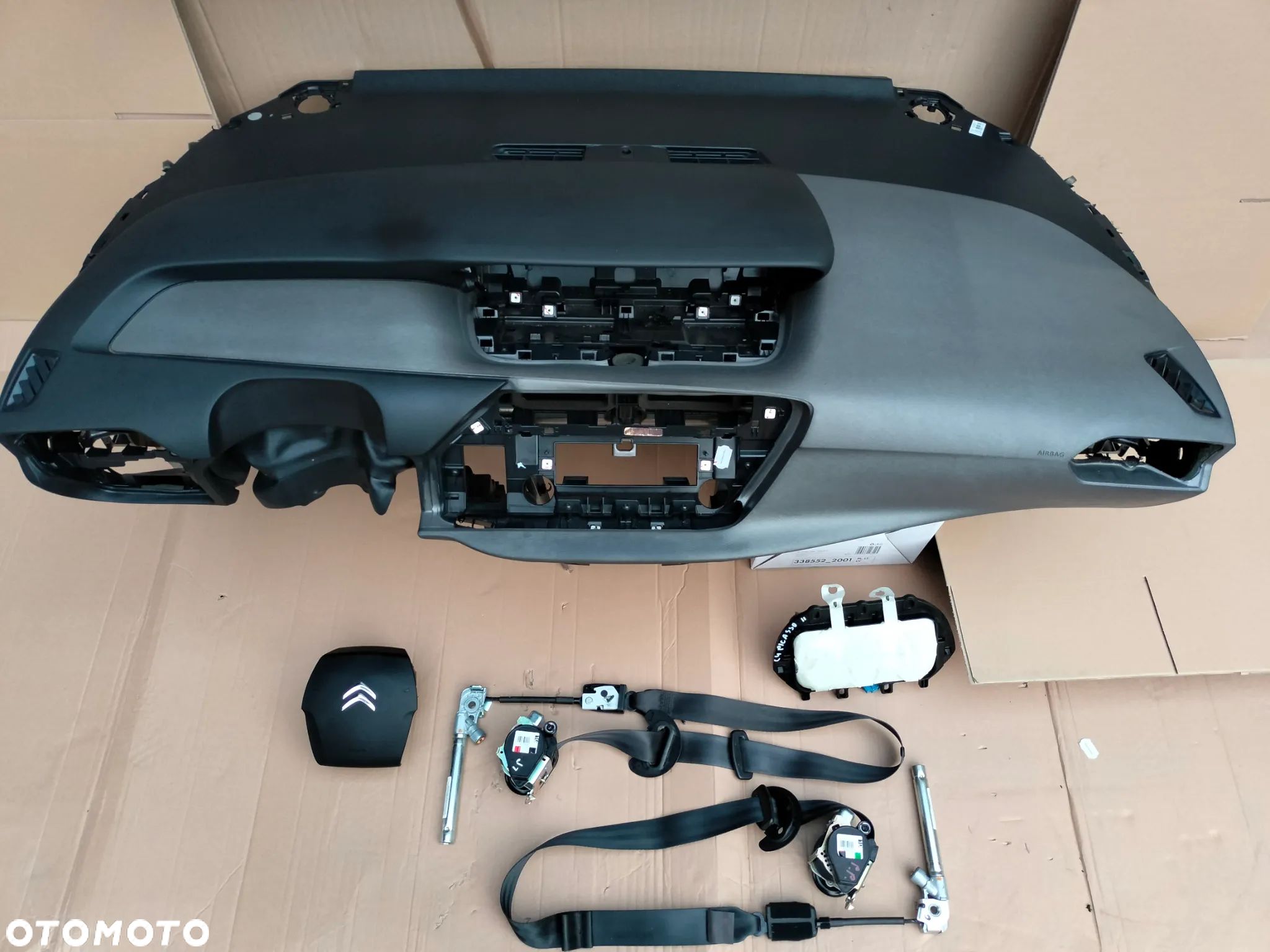 CITROEN C4 II PICASSO KONSOLA DESKA AIRBAG ORYGINAŁ - 1