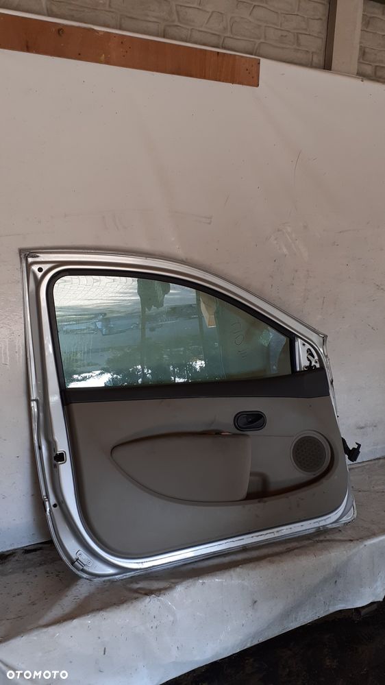 + DRZWI PRZÓD PRZEDNIE LEWE DO RENAULT CLIO 3 III 3D 3 DRZWI TED69 SREBRNE - 5
