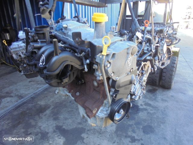 Motor K7JA714 K7J714 DACIA SANDERO 2009 1.4I 75CV 5P VERMELHO - 2
