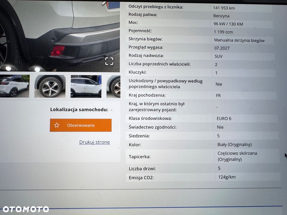 Peugeot 3008 PureTech 130 Stop & Start GPF Allure - 29