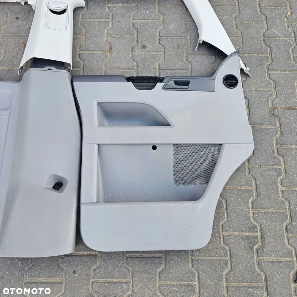 VW T5 T6 CARAVELLE KRÓTKA wnętrze podsufitka tapicerka słupek KOMPLET - 8
