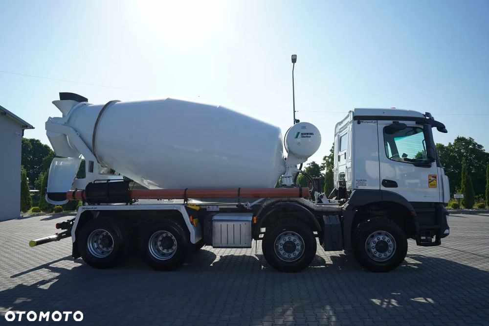Mercedes-Benz AROCS 3240 / GRUSZKA 9M3 / 8x4 / BETONOMIESZARKA /  SCHWING STETTER  / OPONY 100% - 14