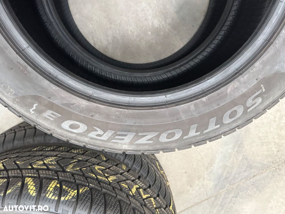 Vând 2 anvelope 275/45/18 Pirelli de iarnă ca noi - 6