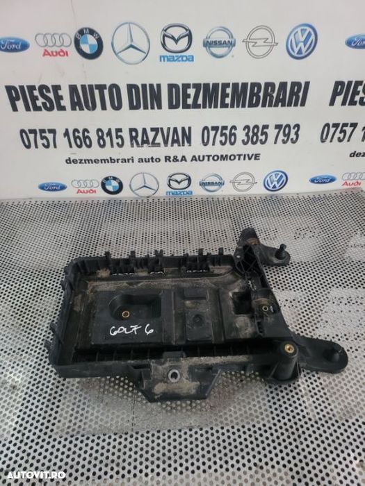 Suport Tavita Baterie Vw Golf 6 VI Plus Touran An 2008-2016 Dezmembrez Vw Golf 6 VI Plus 1.4 Tsi CA - 1