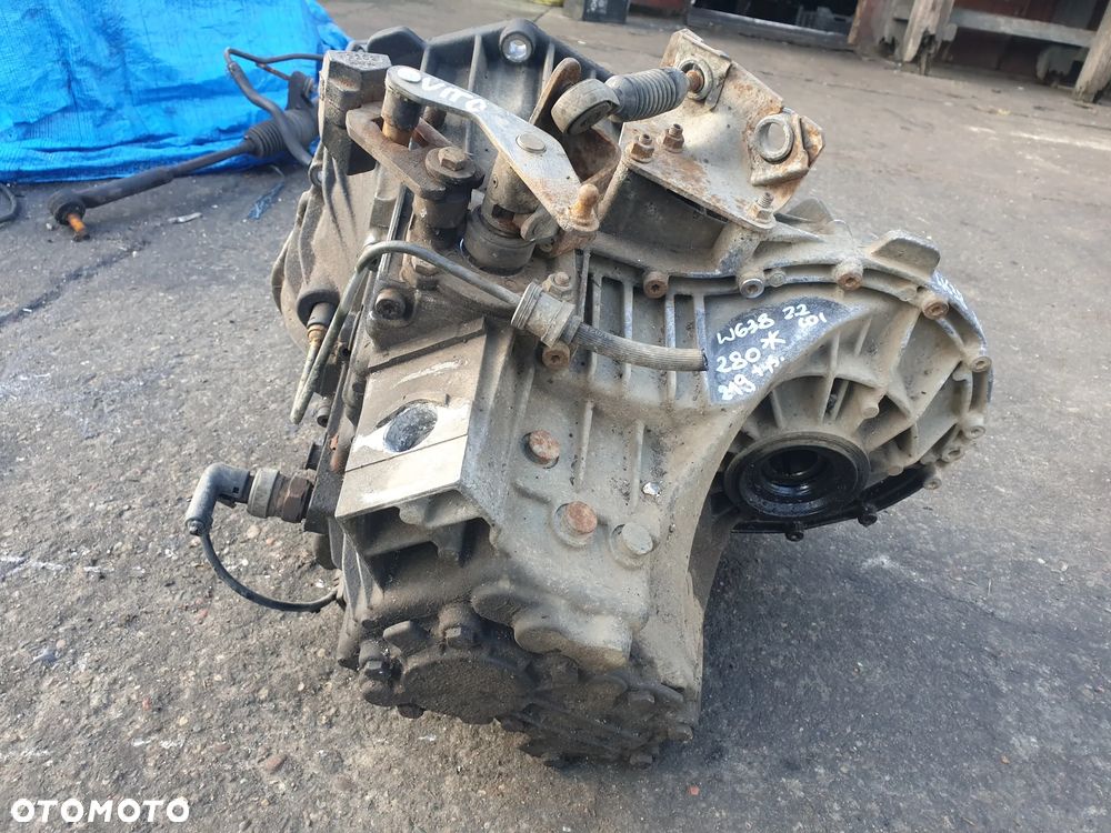 SKRZYNIA BIEGÓW 711697 MERCEDES W638 2.2CDI - 2