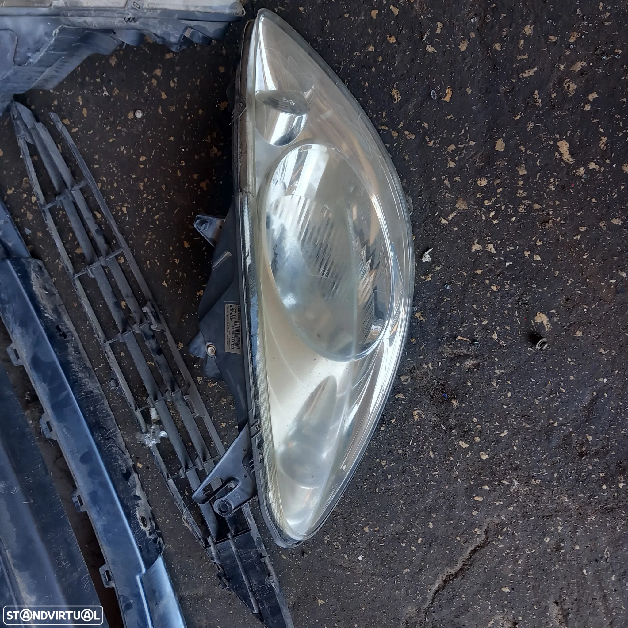 Frente completa sem airbags peugeot 1007 - 13