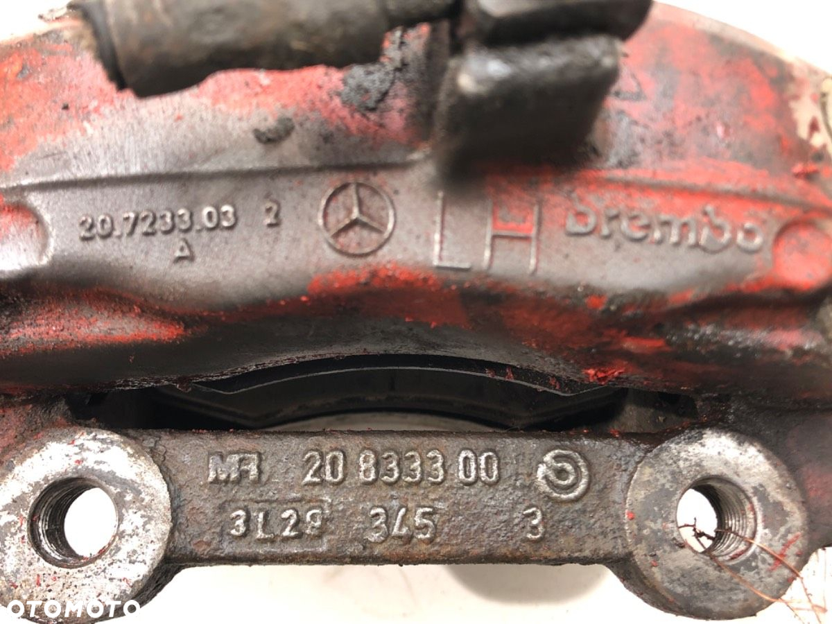 ZACISK LEWY PRZÓD - 250.00 PLN - MERCEDES-BENZ KLASA M (W163) 1998 - 2005 ML 270 CDI (163.113) 120 - 6