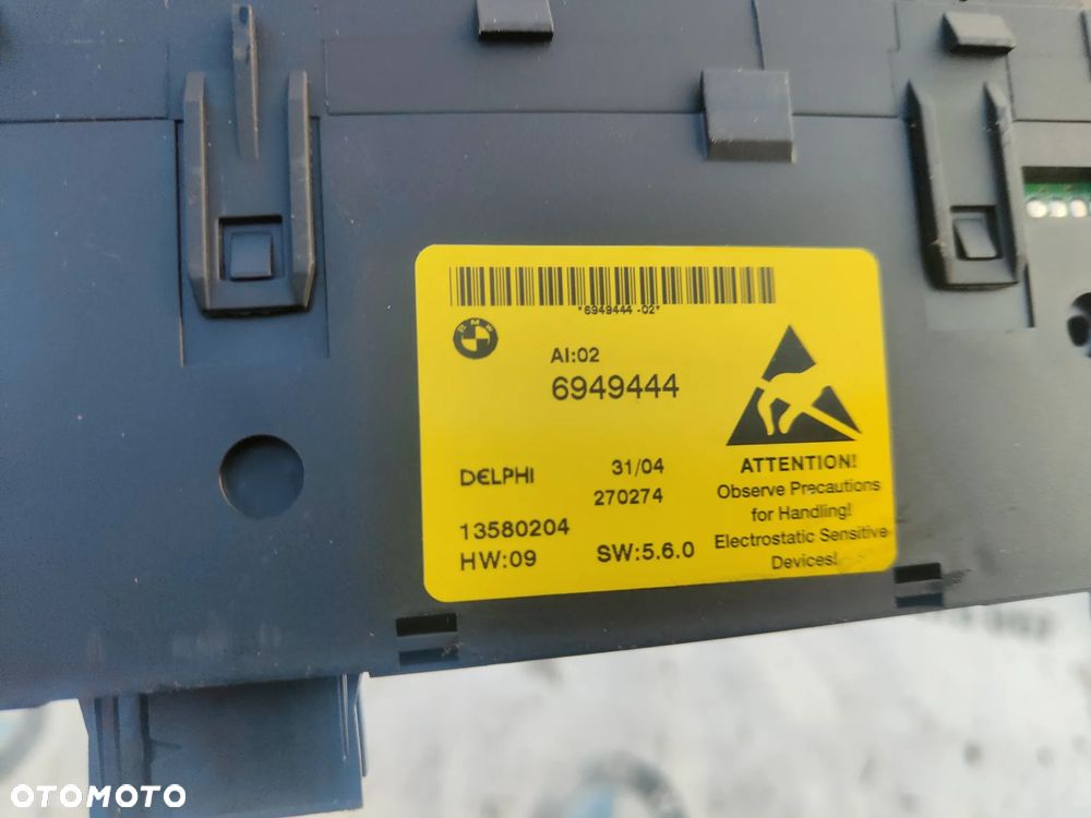 BMW E60 E61 Panel DSC podgrzewanie foteli 6949444 - 4
