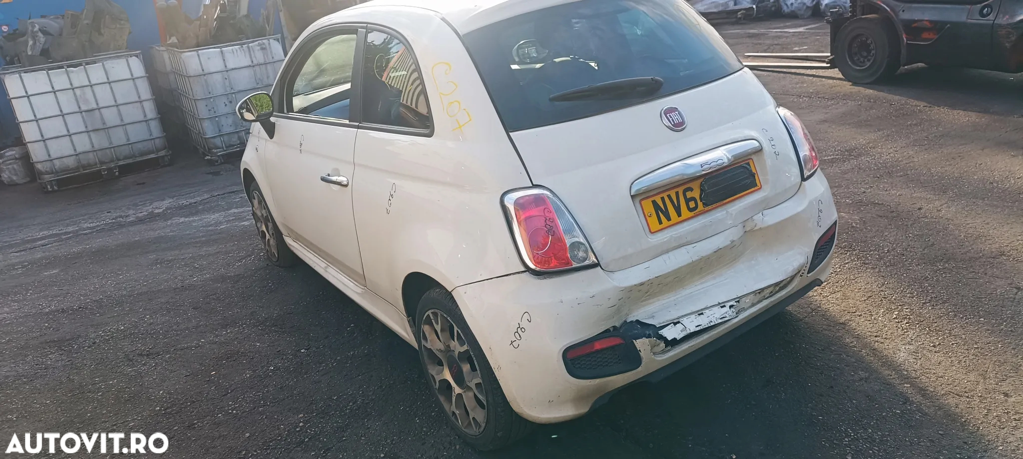 Dezmembrari / Dezmembrez Fiat 500 1.2 0970120 cutie 55247488 culoare Bianco Caldo - 7