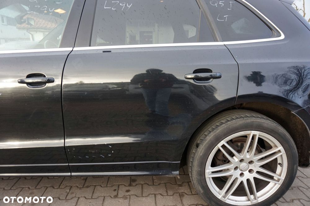DRZWI TYLNE LEWE Q5 I 8R LZ9Y  CZARNY AUDI 2008-2012 - 3