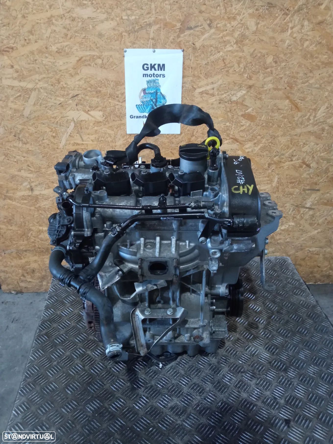 Motor Volkswagen UP 1.0 12V REF: CHY ( Skoda Citigo 1.0) - 1