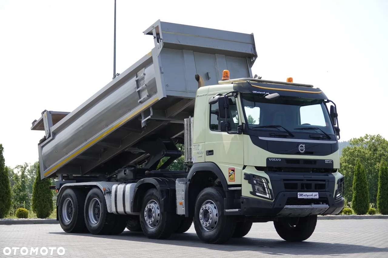 Volvo FMX 450 / 8X4 / WYWROTKA 2 STRONNA  / HYDROBURTA / HYDROKLAPA / BODRMATIC / I-SHIFT/ EURO 6 - 5
