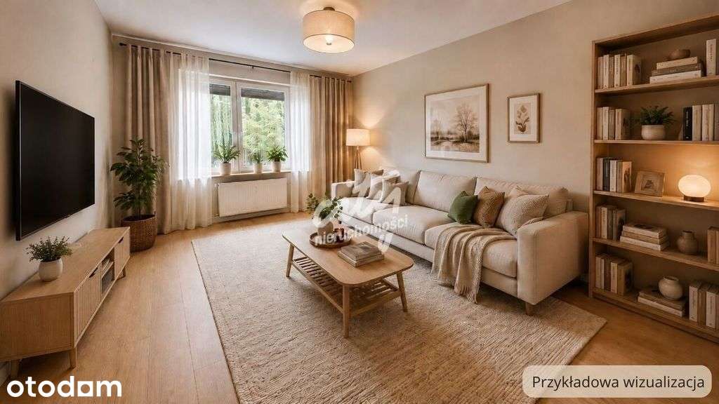[3D] 2pok. rozkładowe, oddzielna kuchnia, parter