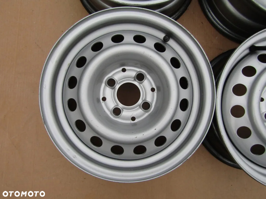 4x Felgi 14 VW Caddy Passat Golf II III / BMW / Przyczepa Laweta 4x100 ET35 - 8