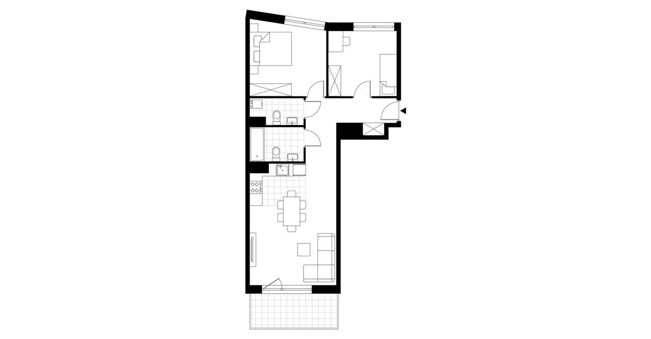 3-pokojowe mieszkanie 65m2 + balkon Bez Prowizji - Pełny obrazek: 3/23