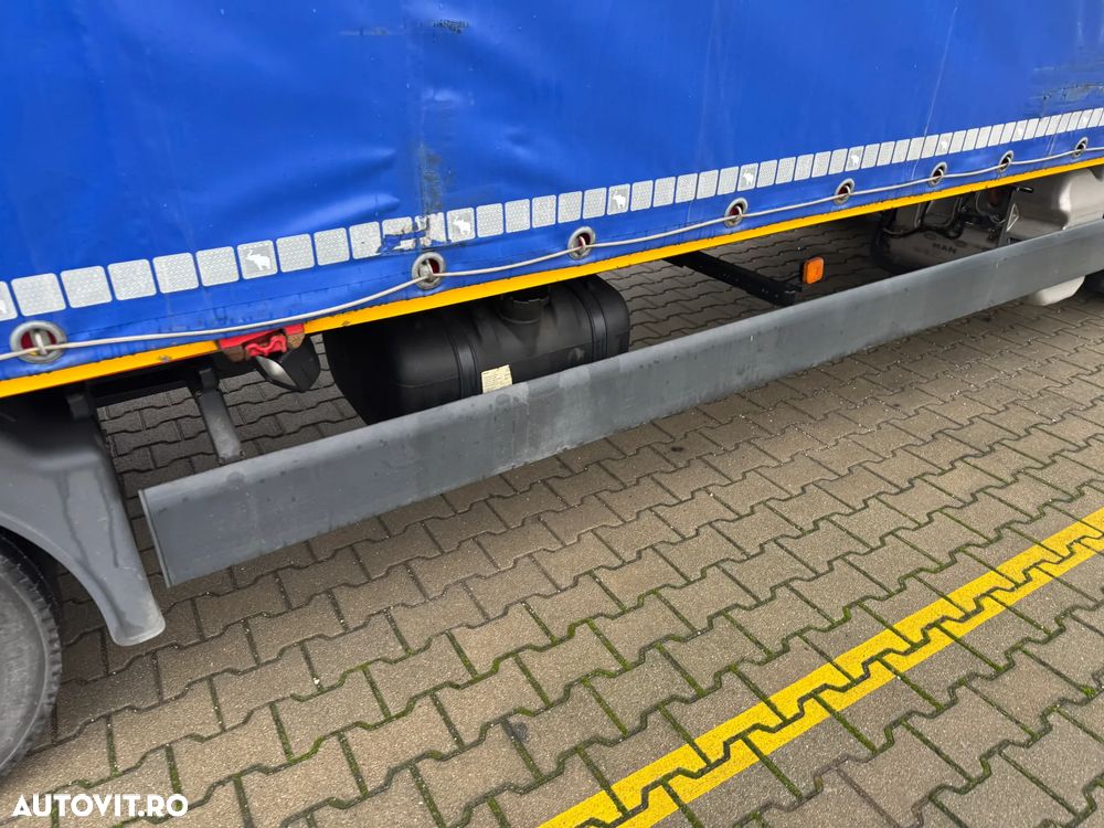 MAN TGL 8.180/P, platforma cu prelata, lift, factura externa - 17