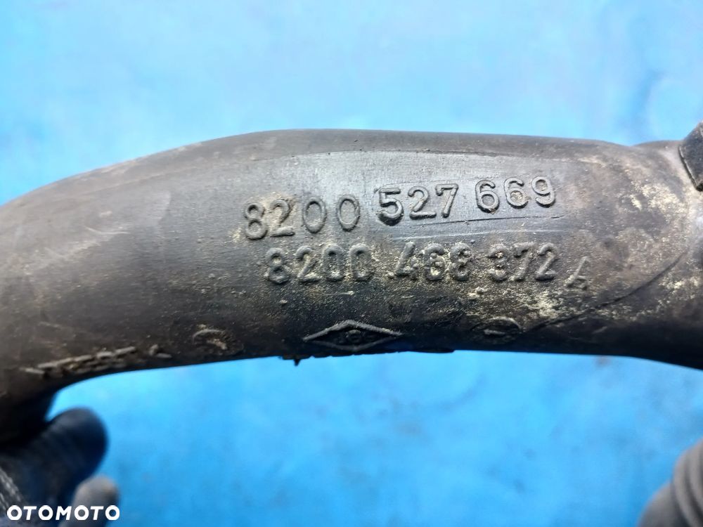RENAULT CLIO III 1.5 DCI przewód rura turbo turbiny 8200527669 sensor czujnik doładowania 0281002566 8200168253 Kangoo Modus Megane - 3